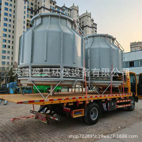 天津供应8-500吨圆形玻璃钢散热塔生产厂家凉水塔冷水塔冷却塔