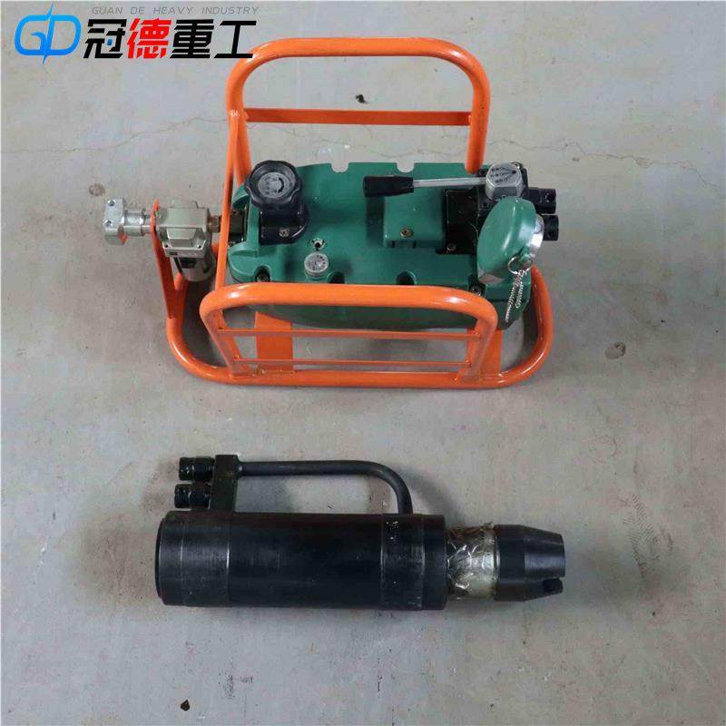 矿用锚索气动拉张机具MQ斤系列防爆锚张拉千顶锚索切断索器退UUL