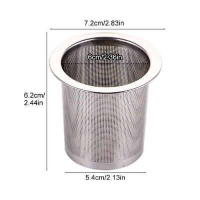Infuser Filter Stainless Steel Durable Easy Clean Tea