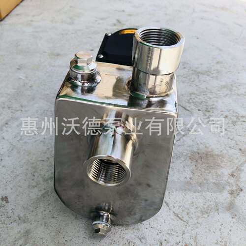 供应415V不锈钢卧式自吸泵25WDZ-8无堵塞污水排污半开叶轮低高温