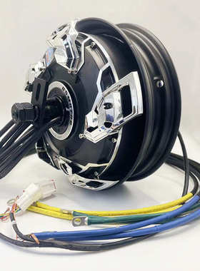 QSMOTOR全顺5代10寸3500W5500W12寸3000W6000W竞技赛道瓦片电机