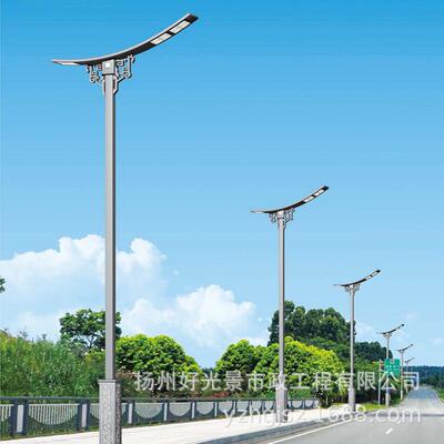 厂家5米6米灯杆LED户外双臂单臂路灯LED路灯城市建设路灯道路