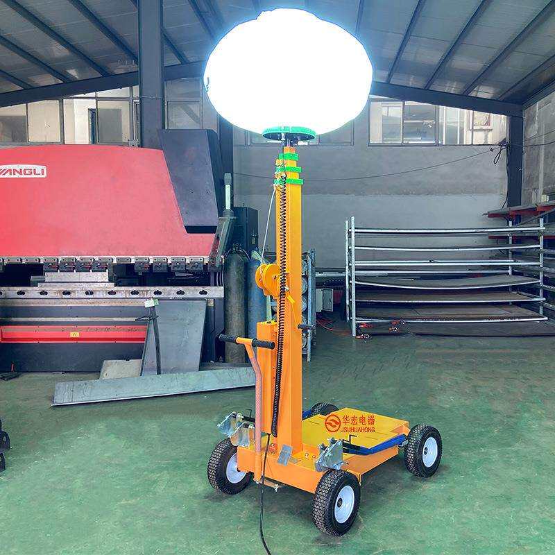 HMF957-S 户外施工推车式移动灯塔4米6米应急工程照明车light