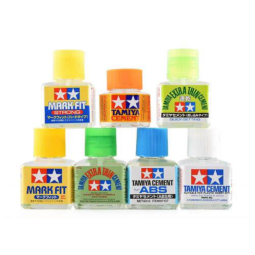Tamiya Limonene Extra Thin Quick Setting ABS Cement Glue For