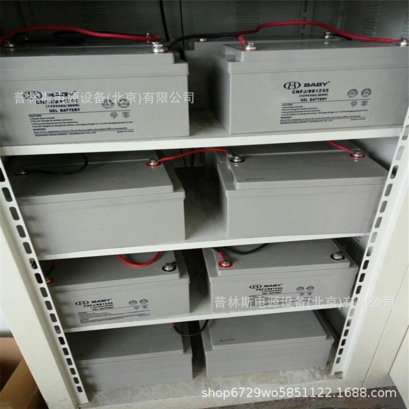 上海鸿贝蓄电池FM/BB1265T鸿贝12V65AH免维护太阳能直流屏蓄电池