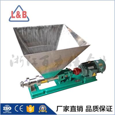 家直销 厂G5-2型型单螺杆泵 304G25-2不锈钢G螺杆泵 食品螺杆泵浓