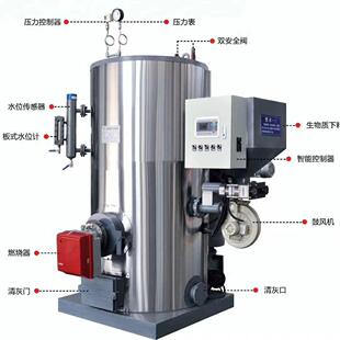 0.5吨免报批燃气蒸汽发生器 1吨燃油自动蒸汽发生器厂家