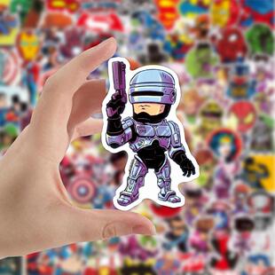 Superhero Marvel Hybrid Iron Aesthetic 100pcs Stickers