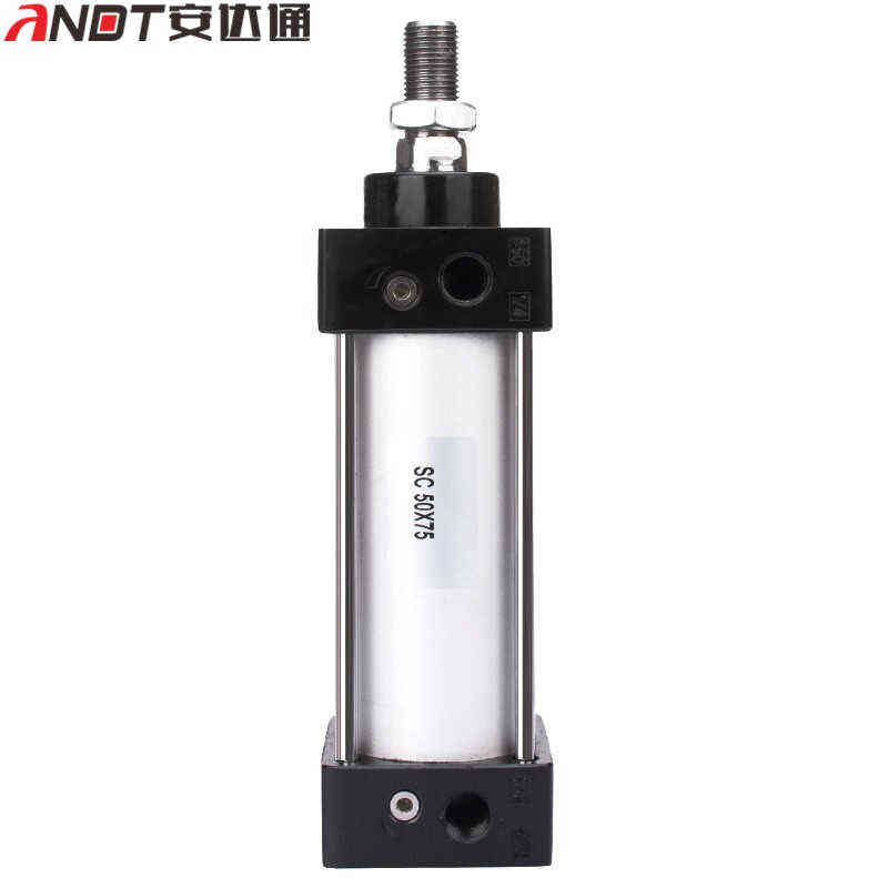 50元件/100气缸/-行程sc125x25sc1275s通推力气动长大标准安达/sc