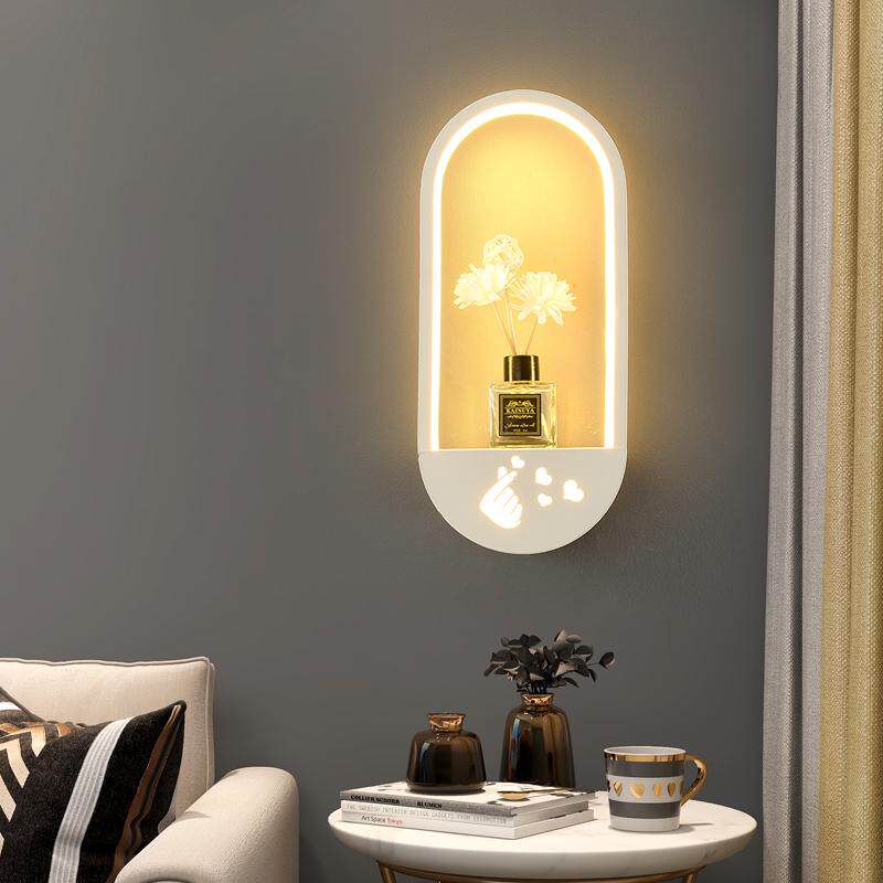 壁灯网红简约现代创意卧室床头灯2025客厅新款阳台过道灯饰,家装灯饰光源,壁灯,淘宝优惠券,粉丝福利购,淘宝优惠卷