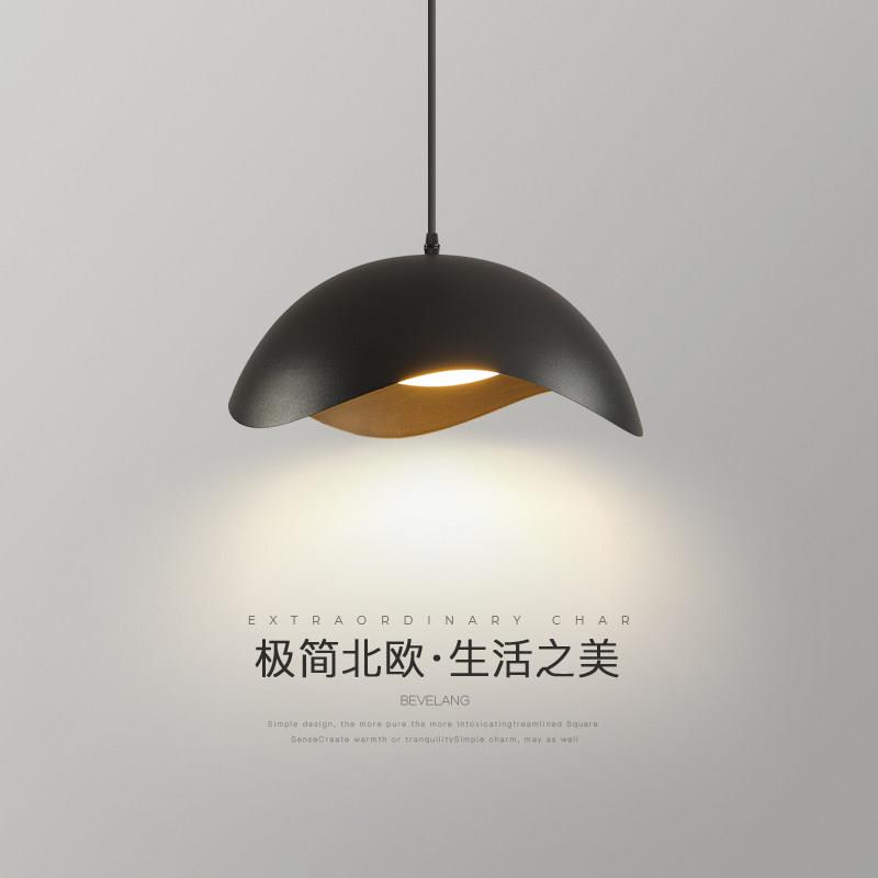 饭厅吊灯北欧后现代创意飞碟岛台灯咖啡厅吧台灯简约过道走廊灯具