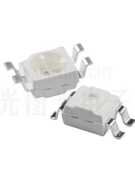 厂家直供 新款6028贴片LED灯珠 6028RGB灯珠 折脚弯脚灯珠贴片