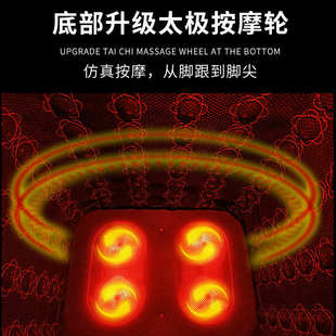 贴标代发远红外足浴桶家用频谱足疗桶桶全息能量养生桶按摩桶木桶