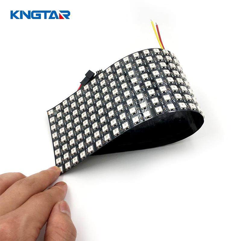 LED灯8*32LED像素屏超亮内置5V SK6812IC广告用WS2812柔性屏