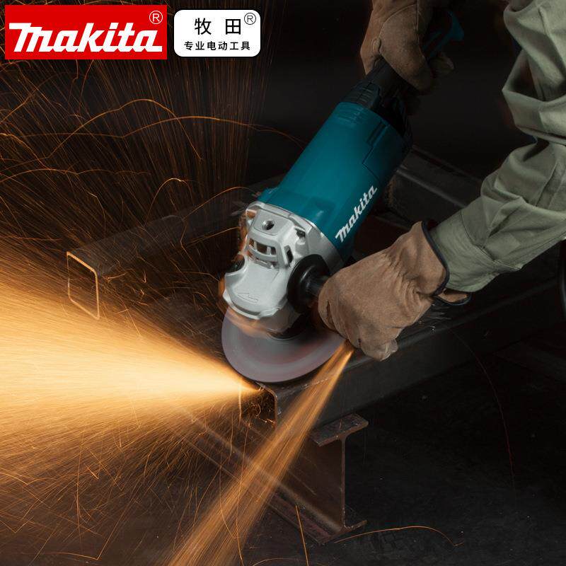 牧田Makita工业级超大功率金属抛光切割打磨光角磨机GA7060R
