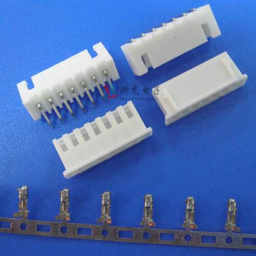 XH2.54-7AW 弯针座 XH-7P 90度 XH2.54 TJC3条形连接器1000只