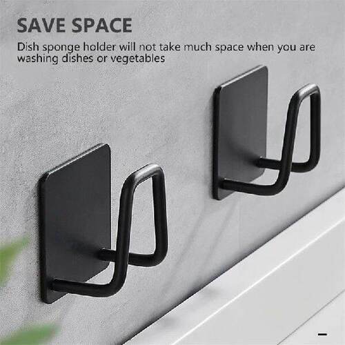 1PC Kitchen Stainless Steel Sink Sponges Holder Self