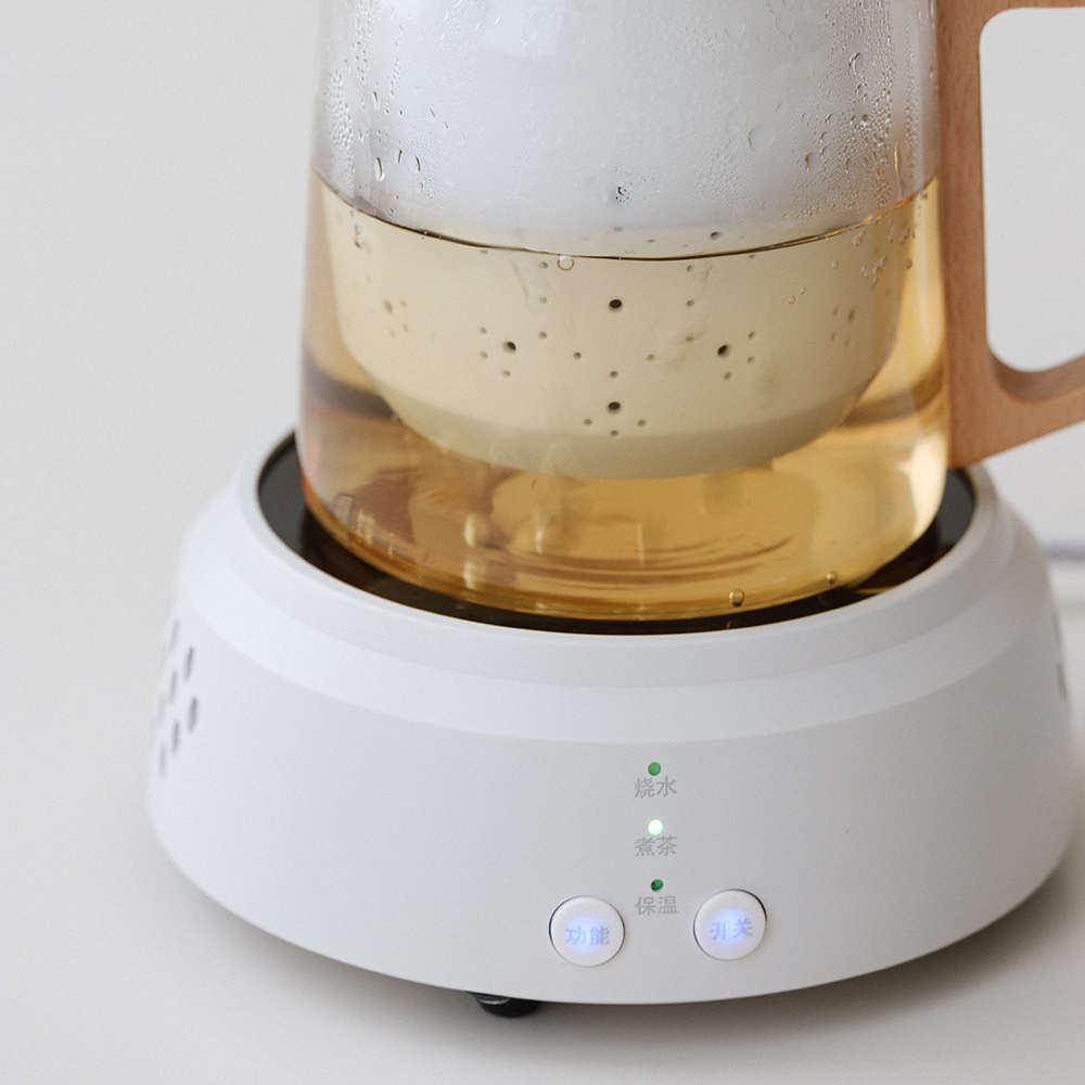 闻说|晴白煮茶套装 电陶炉煮茶壶家用耐高温玻璃泡茶壶小型煮茶器
