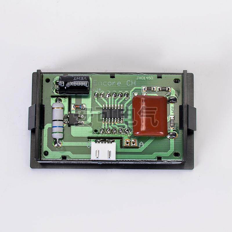 高精度交流电源220v显示器微型交流电压表头AC380V尺寸68*38
