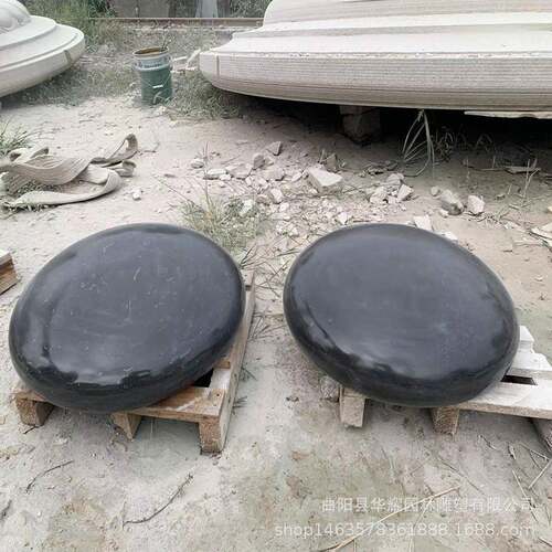石雕青石黑白棋子花岗岩象棋雕塑汉白玉五子棋广场公园围棋摆件