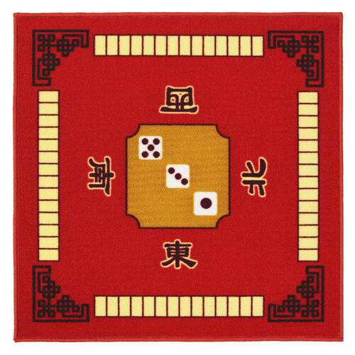 麻将机台布加厚扑克麻将桌布正方形牌九大号消音棋牌专用防滑家用