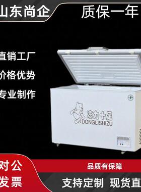 冷藏冷冻冰柜厂家商用卧式冰柜商场超市低温速冻肉卧式冰箱