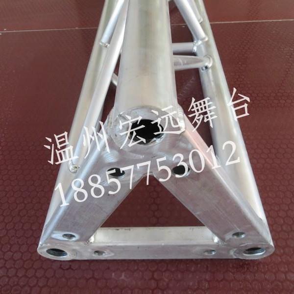 健身馆搭建吊顶桁架温州厂家铝合金可挂灯三角灯光焊接灯光架
