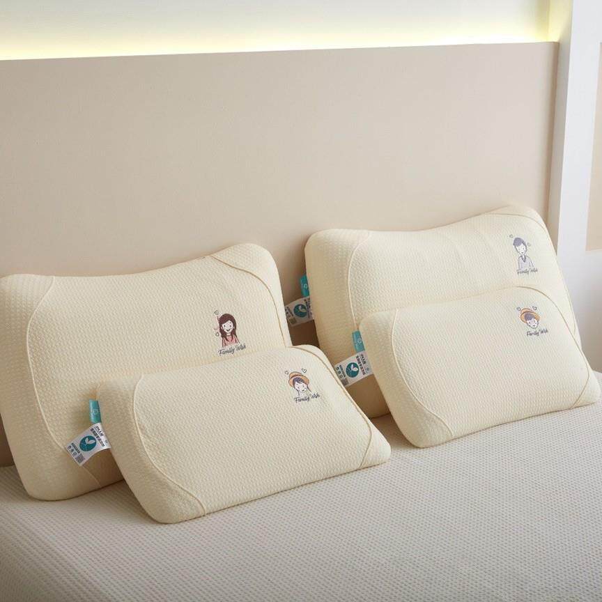 曼之萱生物基枕亲子系列零压力记忆枕儿童大人枕头芯