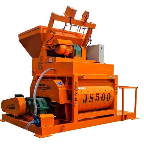 JS500强制搅拌机混凝土大型搅拌站水稳站建筑工地水泥砂浆拌合站