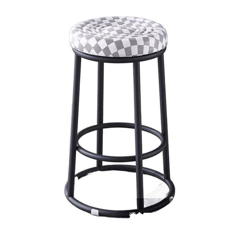 Lp高脚登子轻奢酒吧椅咖啡厅手机店前台ktv高凳子游戏厅凳子吧台