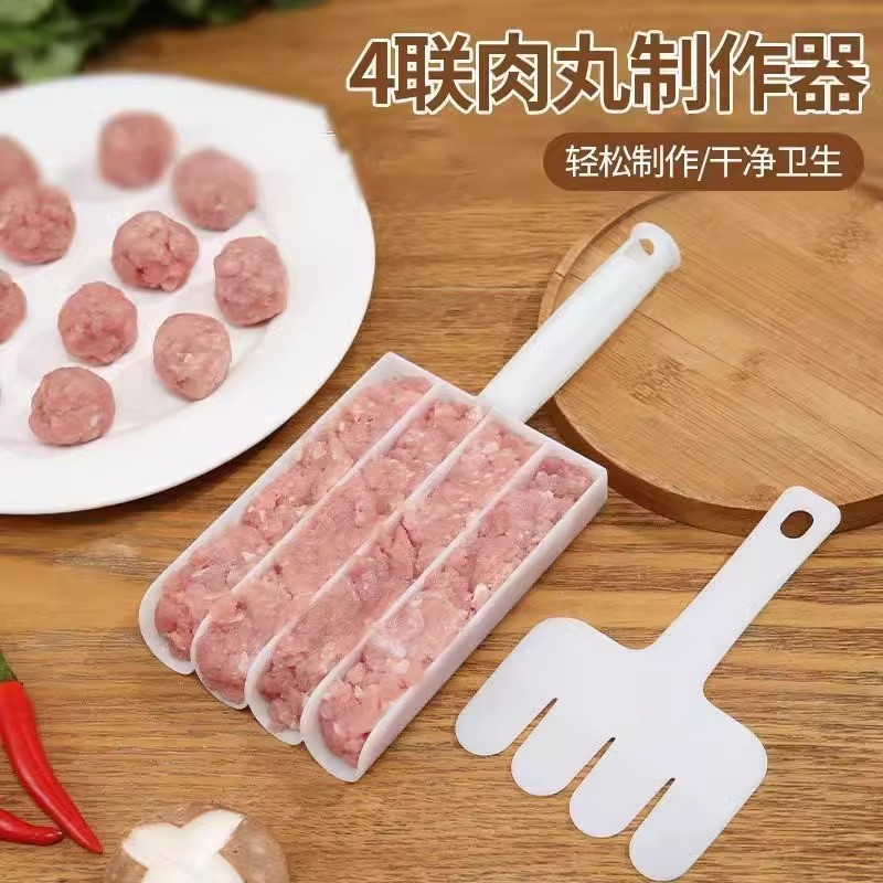 Creative Kitchen Four-in-One Meatball Maker, Fish Ball and M图片