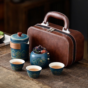 伴手礼国潮古韵旅行茶具旅行茶具