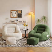 懒人沙发可躺可睡卧室小沙发阳台客厅看书休闲解压榻榻米窝窝椅