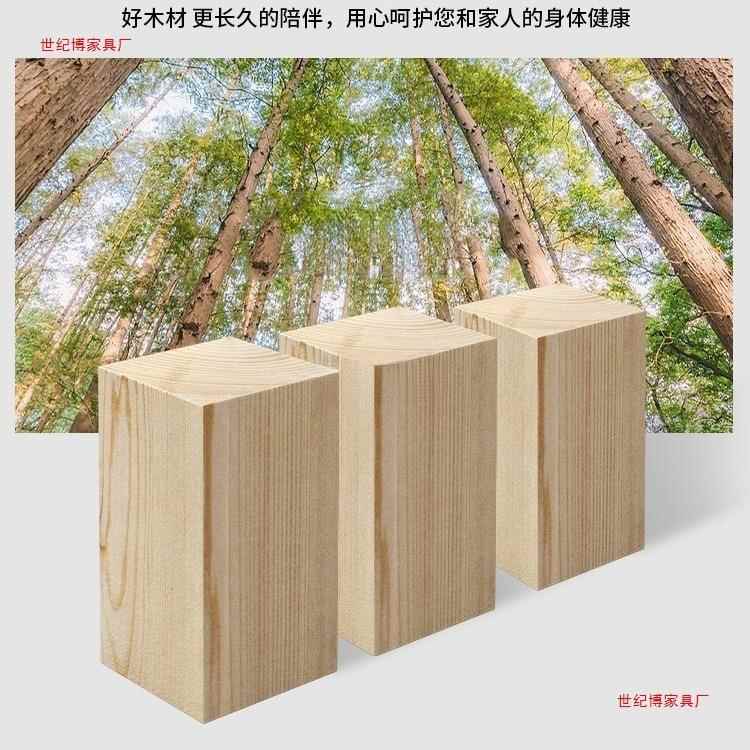 实木床板无床头单人床排床骨架架双人床民宿床户小1CRJ米2榻榻型