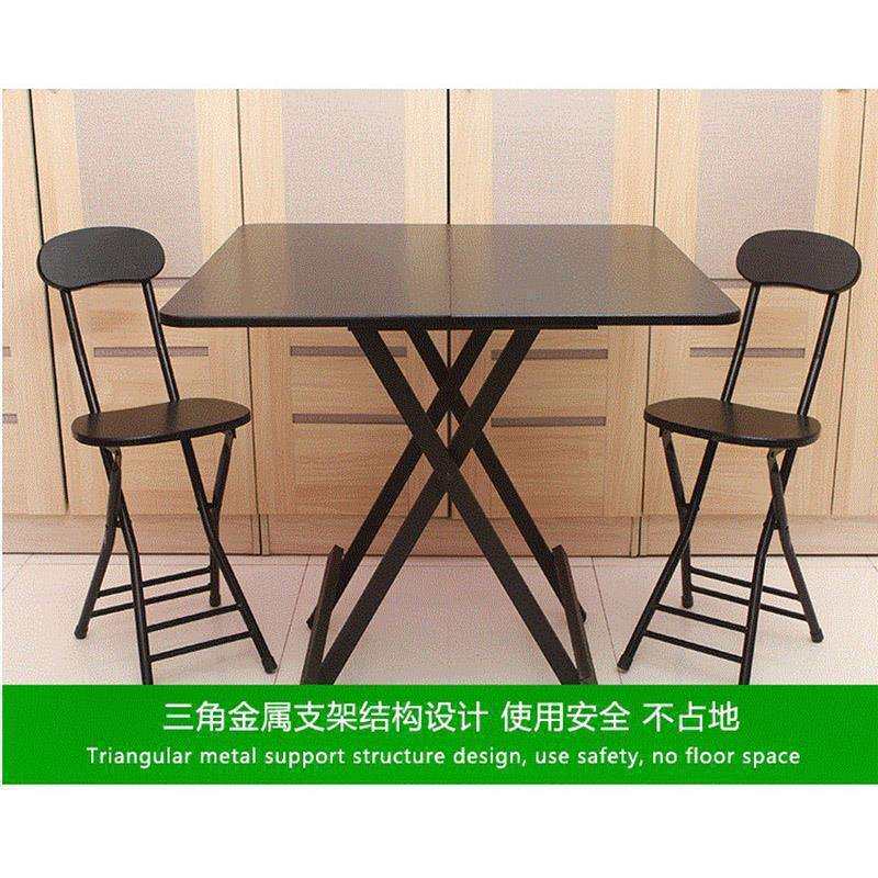 可折叠四方桌子正方形吃饭家用方桌小餐桌人饭桌摆摊