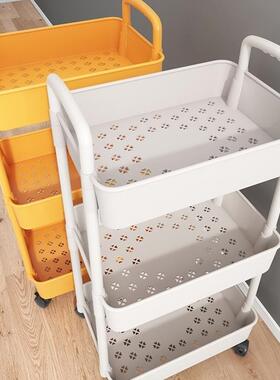 trolley shelf kitchen floor mobile bathroom bedside推车架子