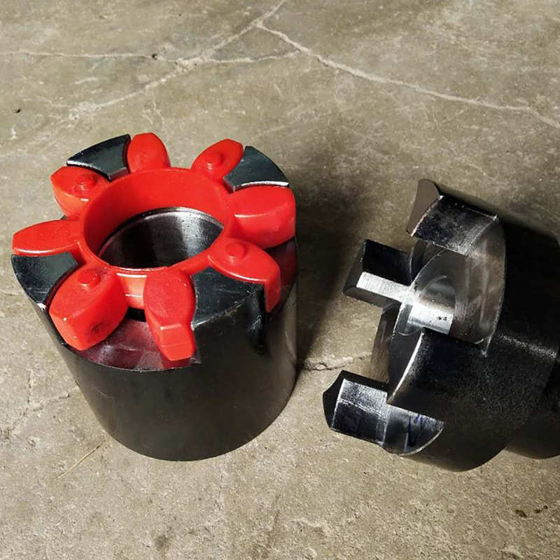 XL型星型联轴器 单法兰夹紧型弹性联轴节连动轴 水泵风机适用