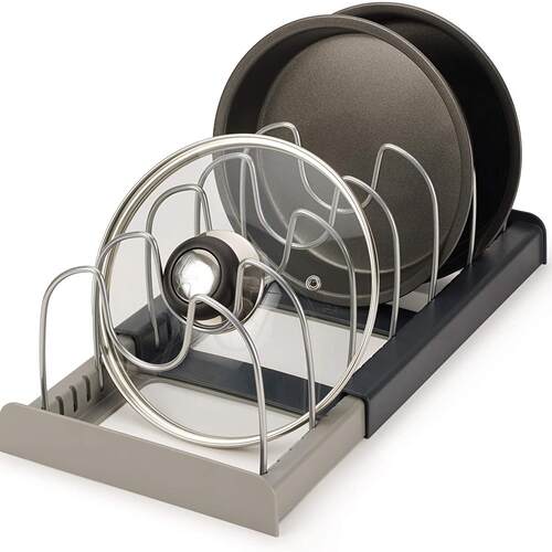 Cross-border best-selling extendable kitchen pot lid rack, m