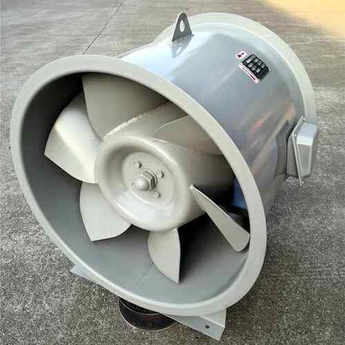 正压送风机管道斜流风机GXF-II-7C 11KW低噪声斜流式通风机