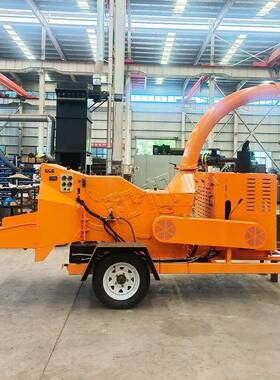 移动园PHM树油枝粉碎机大型林场树木破碎柴果园枝林条树杈机碎枝