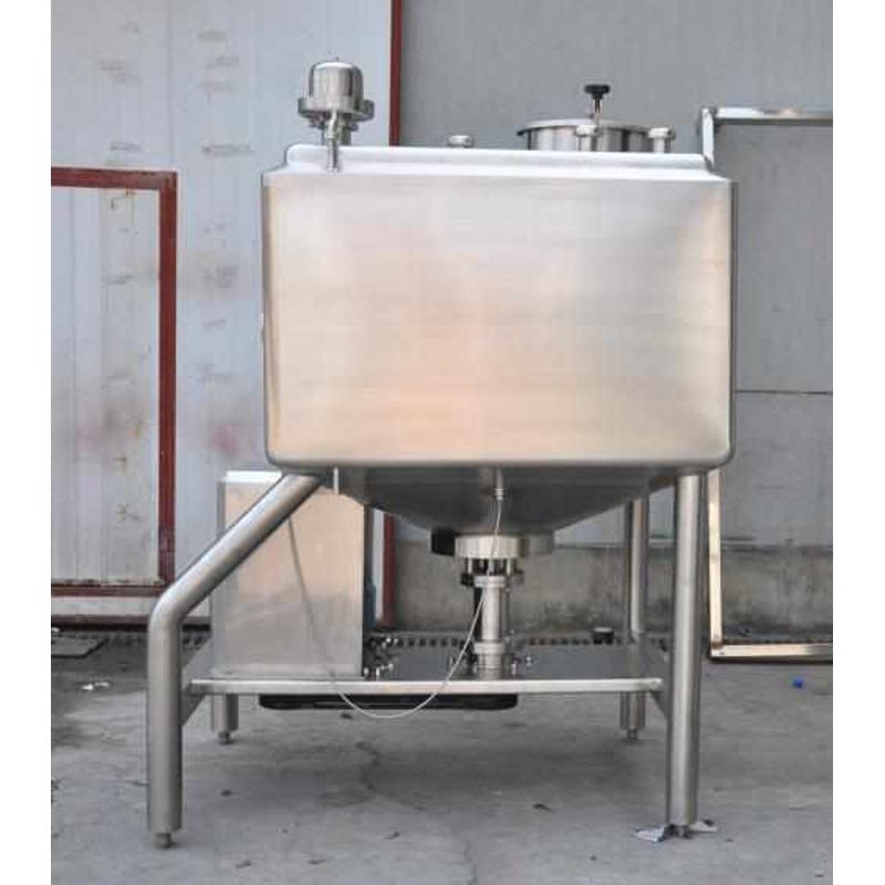 不锈钢方型高速剪切真空均质乳化罐 不锈钢日化电加热搅拌乳化罐
