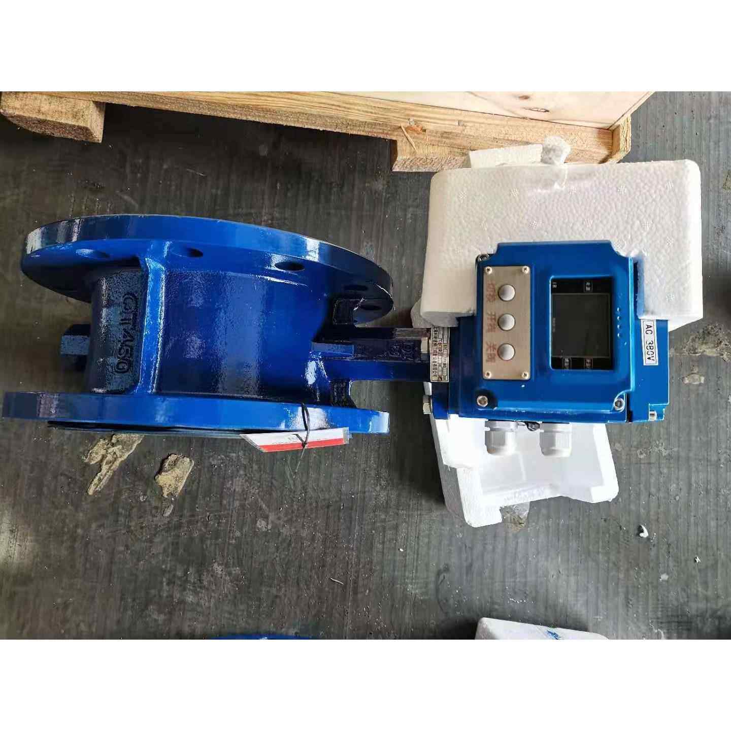 供应电动蝶阀D941X配DC24V调节型电装KND-200/T