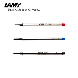 LAMY凌美宝珠笔笔芯 M63中性水笔芯配件签字笔适用0.5mm/0.7mm黑色蓝色一次性替换装