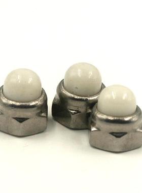 304不锈钢IN986尼龙自锁球D923盖SXF型螺母金属装饰遮丑盖形螺非