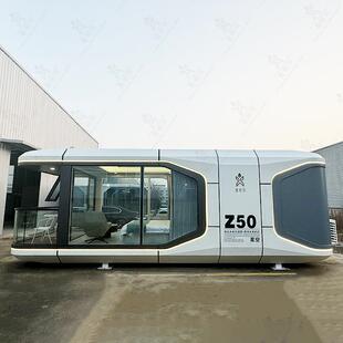 电竞主太空舱移动房q2023121 户外钢结移题动房能 景区酒店式构智