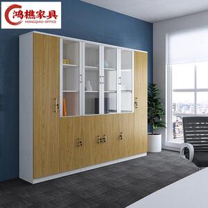 储物柜打印机茶水柜办公HQ-15524家具厂料家生产办木文公件柜质档