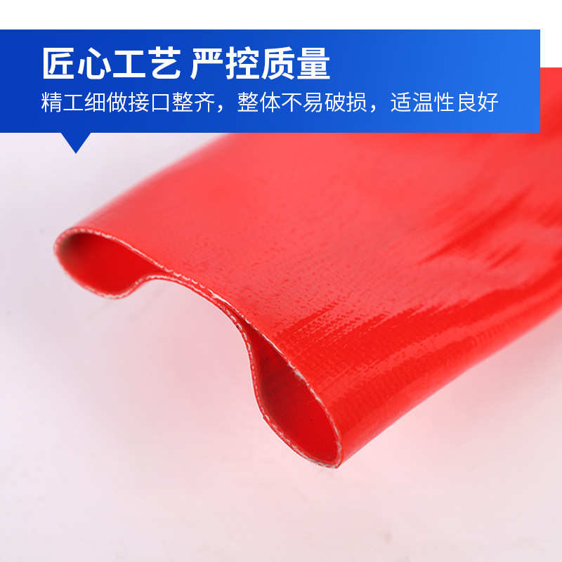 高分子直供各排水pvc水带灌溉水带规格型号pvc园林建筑厂家高分子