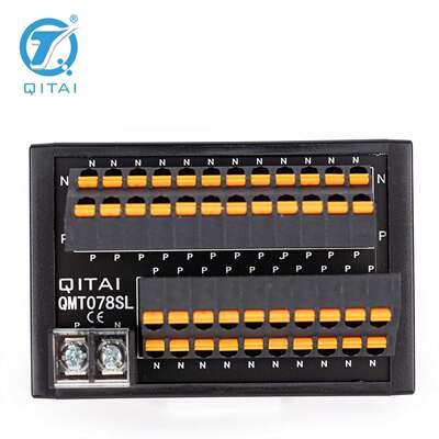 QMT078SL通用型端子台直插式分线器电源公共大功率并线接线端子台