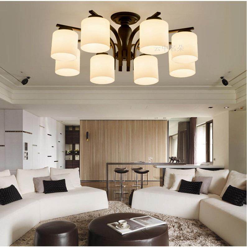 美式乡村简约卧室灯吸顶灯饰北欧创意个性铁艺客厅灯具餐厅吊灯