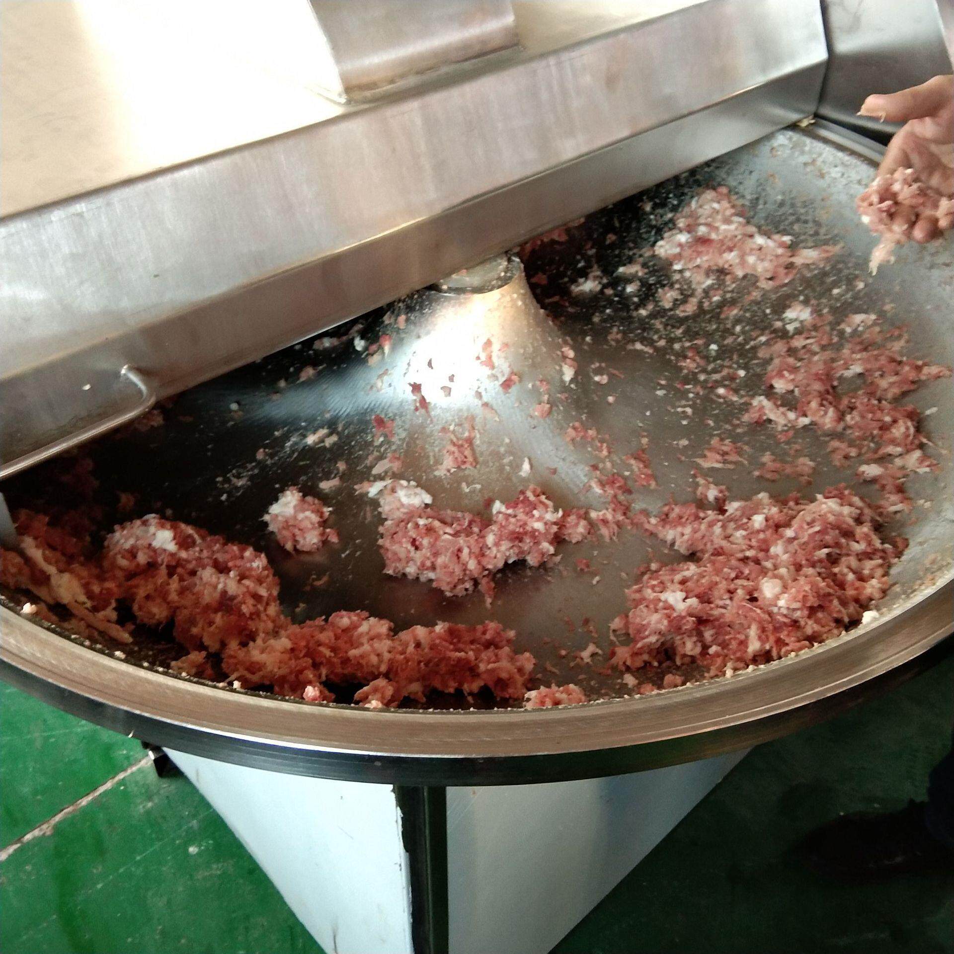 烤肠料双速斩碎设备 变频调速大姜斩拌机 高速肉质斩拌机供应商